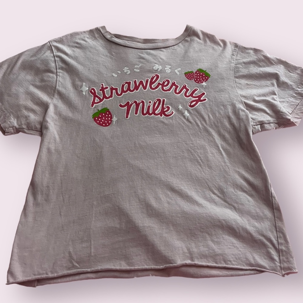Baby Pink Strawberry Tee